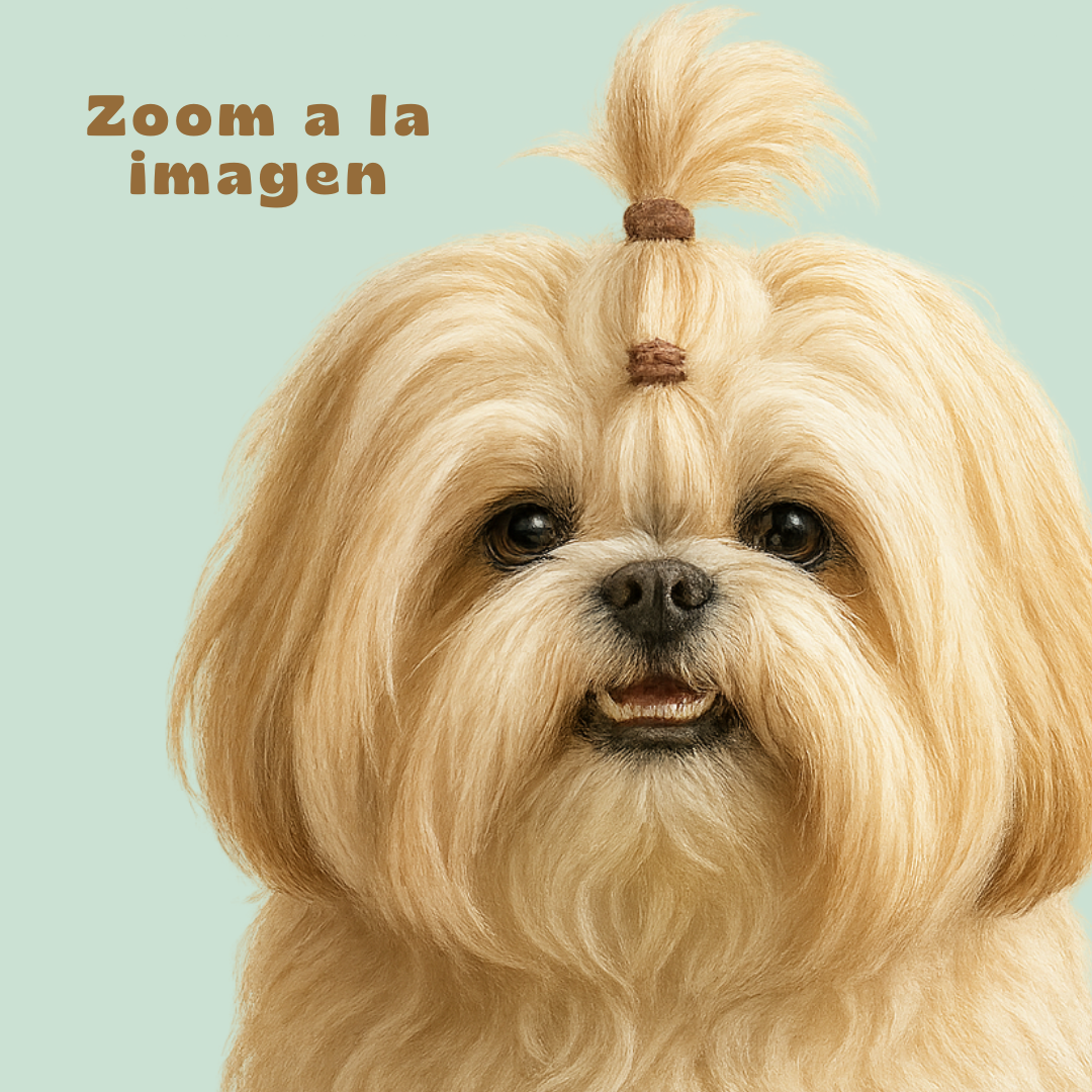 Retrato de Mascota Realistico con Arco